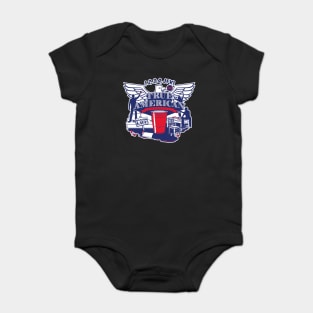 True American Champion Baby Bodysuit